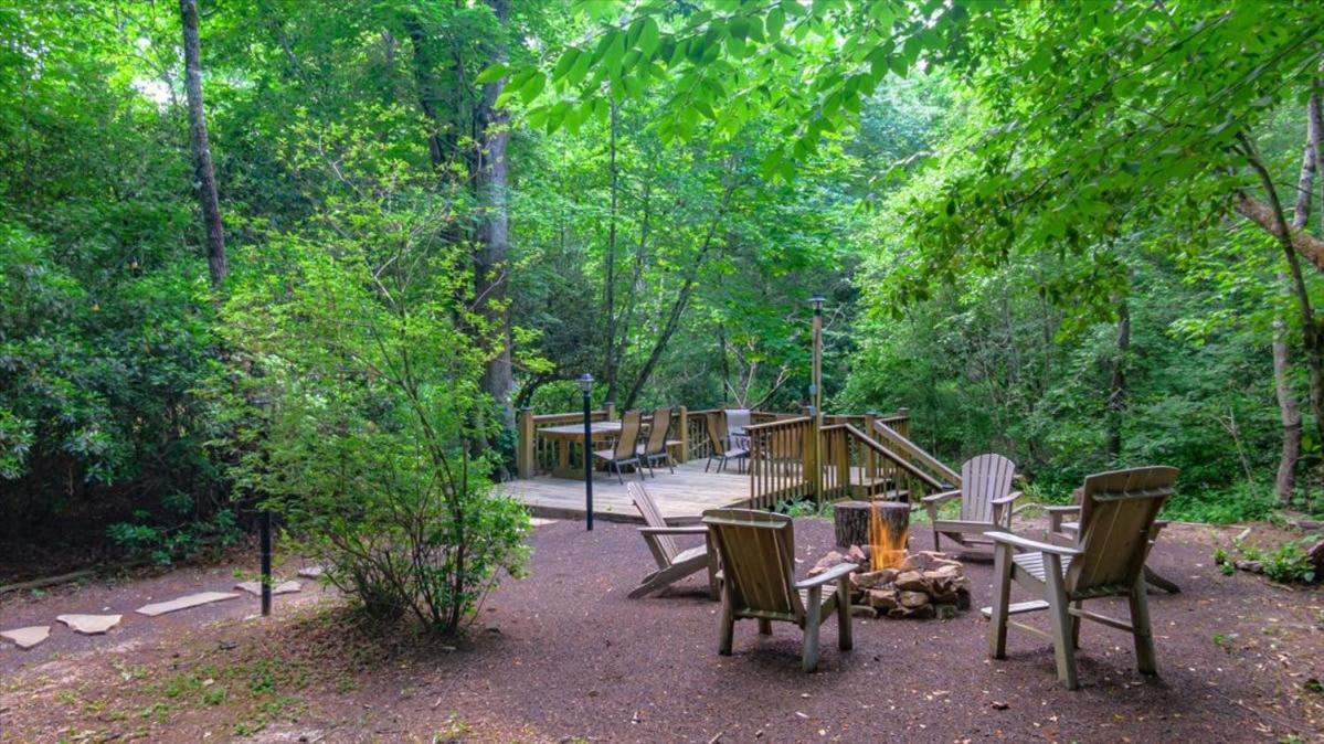 فيلا بلو ريدجفي Waterfront Mountain Cabin With Hot Tub المظهر الخارجي الصورة