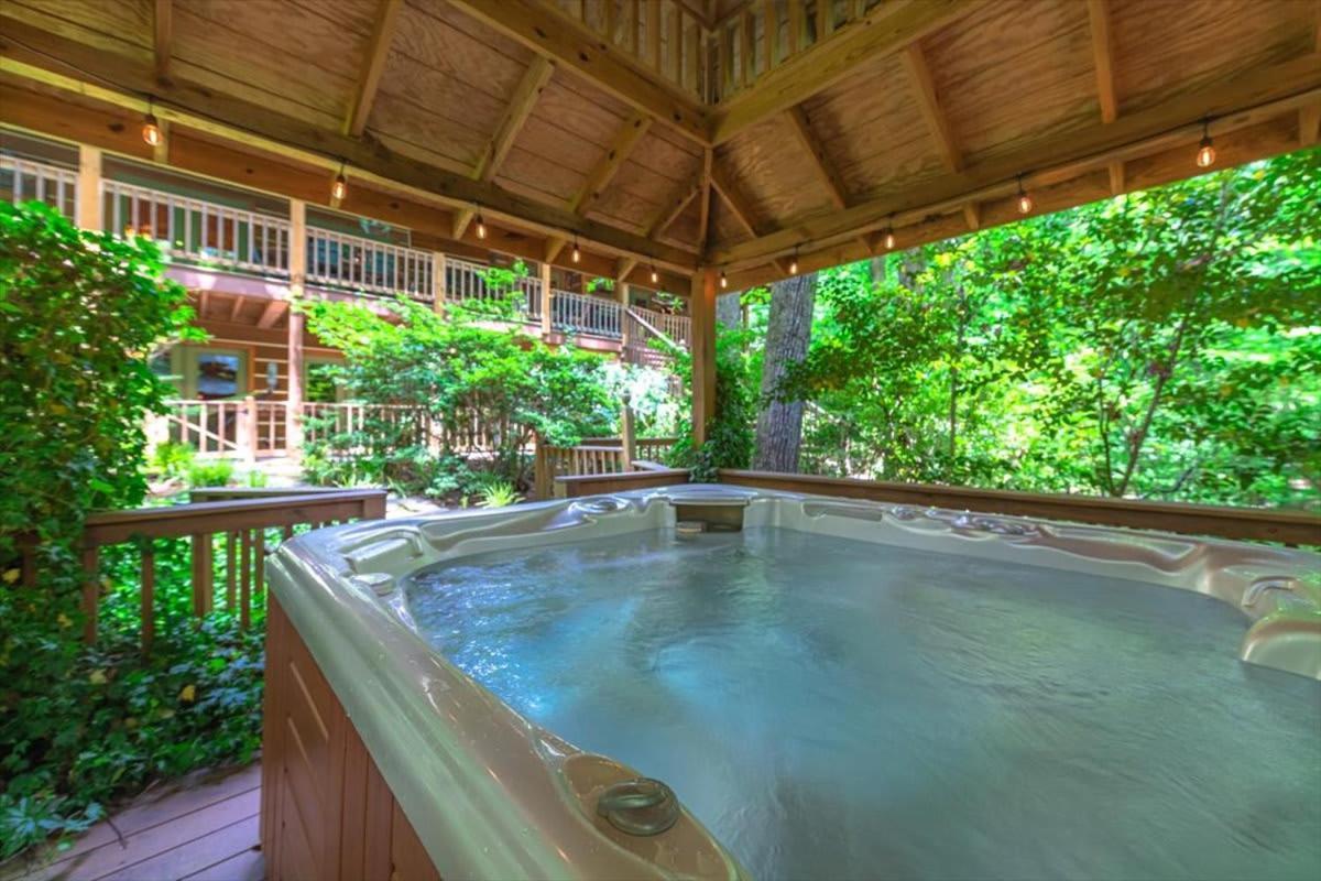 فيلا بلو ريدجفي Waterfront Mountain Cabin With Hot Tub المظهر الخارجي الصورة