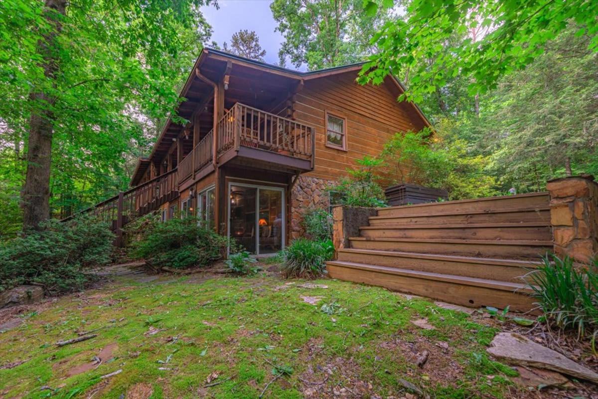 فيلا بلو ريدجفي Waterfront Mountain Cabin With Hot Tub المظهر الخارجي الصورة