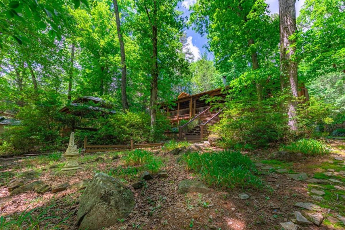 فيلا بلو ريدجفي Waterfront Mountain Cabin With Hot Tub المظهر الخارجي الصورة