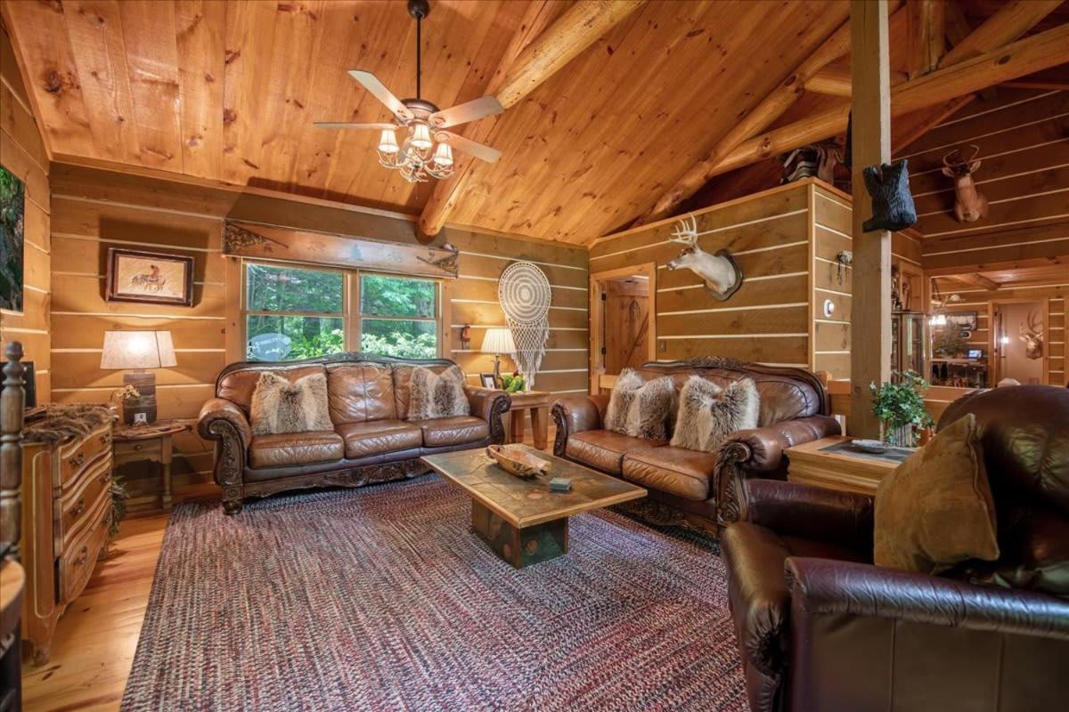 فيلا بلو ريدجفي Waterfront Mountain Cabin With Hot Tub المظهر الخارجي الصورة